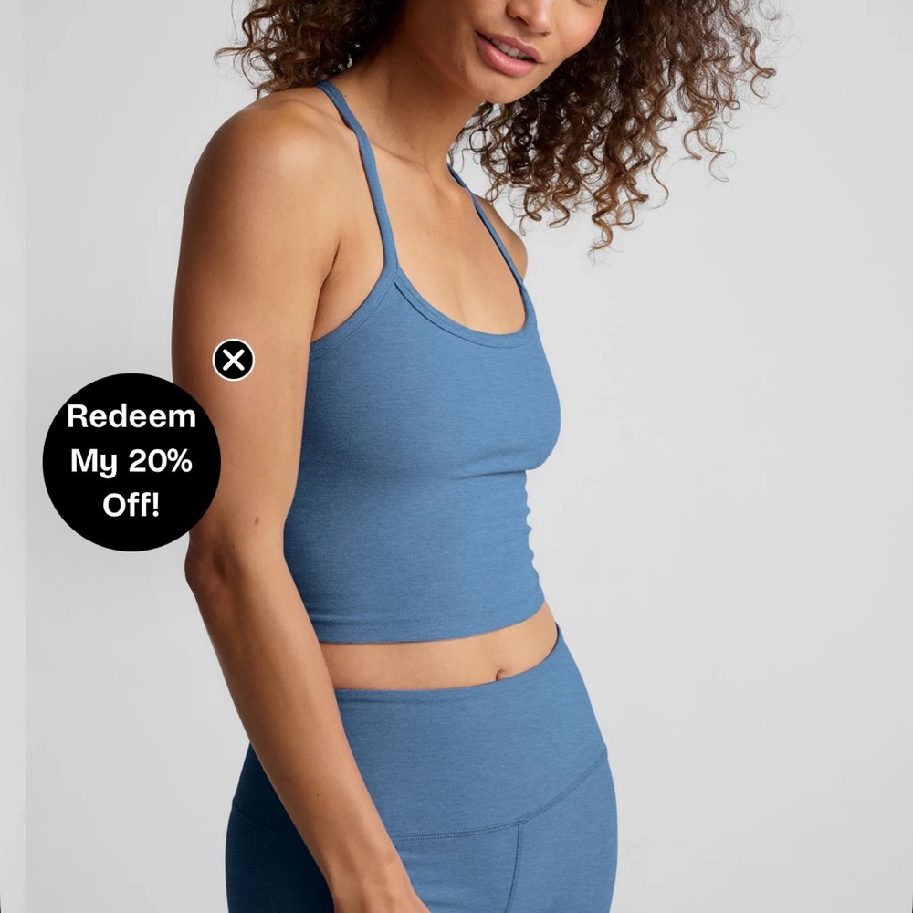 Beyond Yoga Blue Sports Bra - Picture 5 of 8